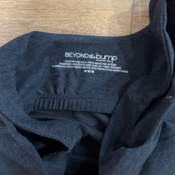 Beyond Yoga -Spacedye Icon Maternity- Black Midi Dress - Picture 7 of 10